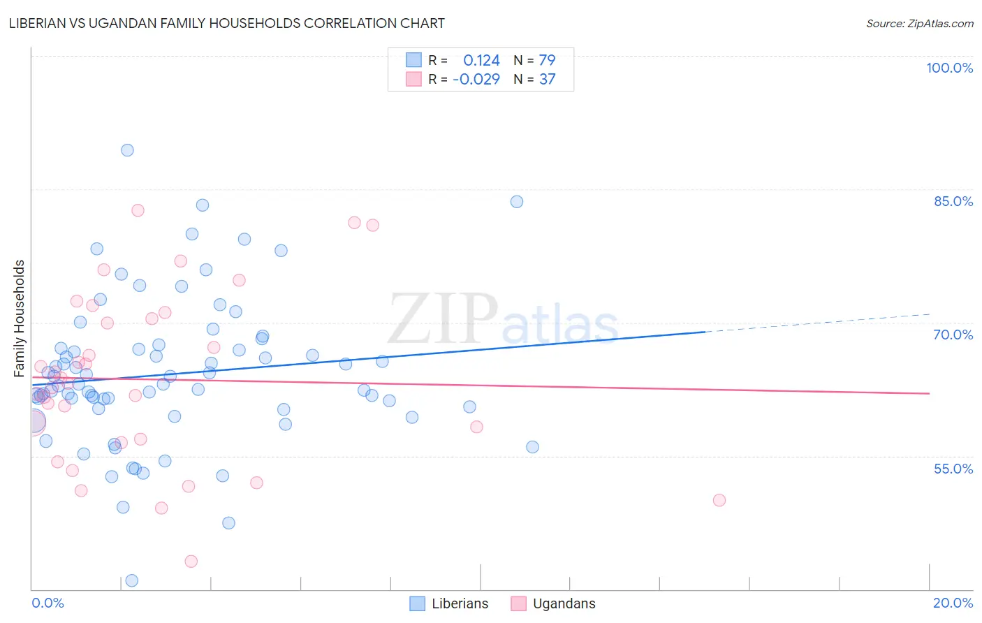 Liberian vs Ugandan Family Households