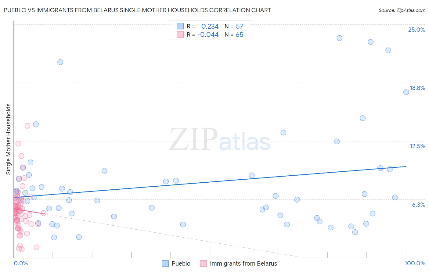 Pueblo vs Immigrants from Belarus Single Mother Households