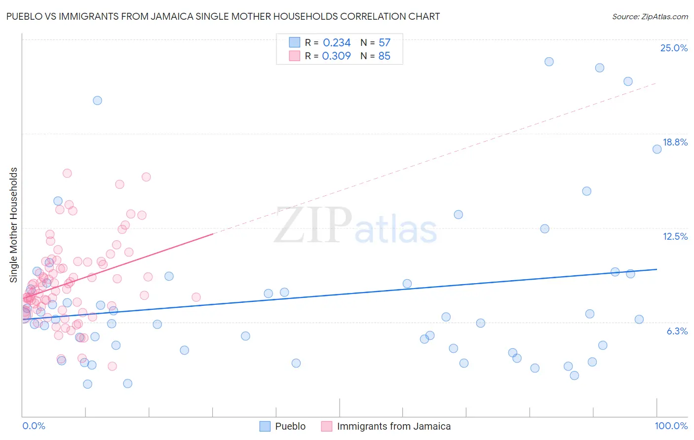 Pueblo vs Immigrants from Jamaica Single Mother Households