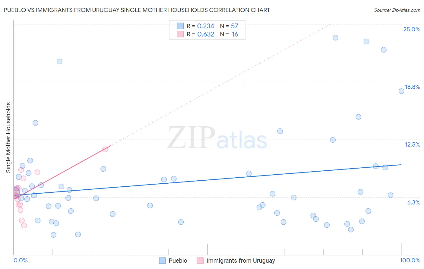 Pueblo vs Immigrants from Uruguay Single Mother Households