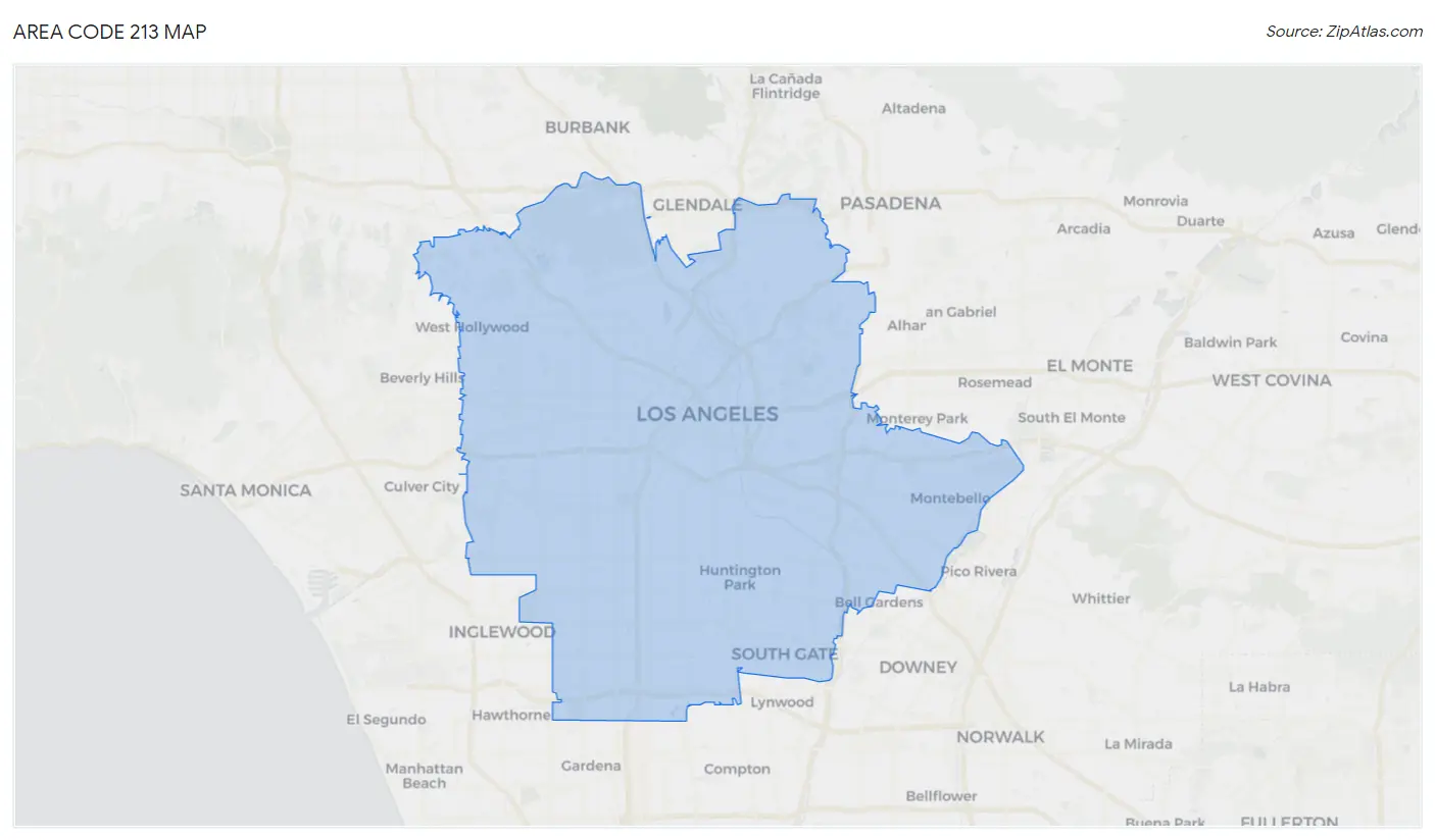 Area Code Map 2025 Us