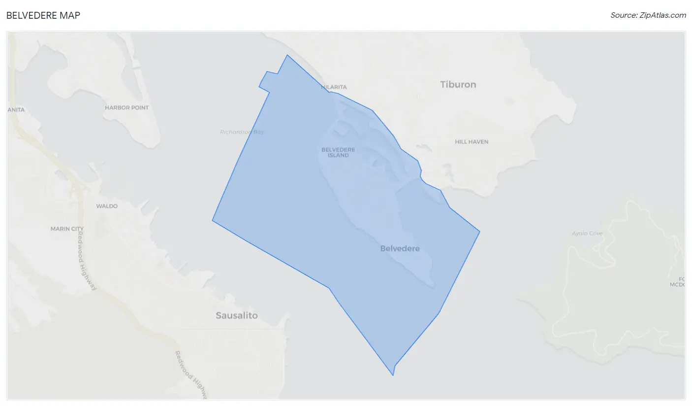 Belvedere Map