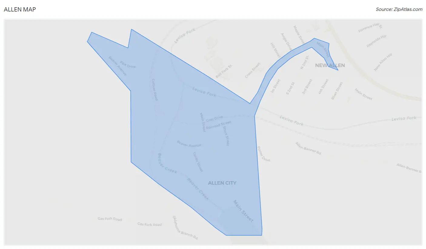 Allen Map