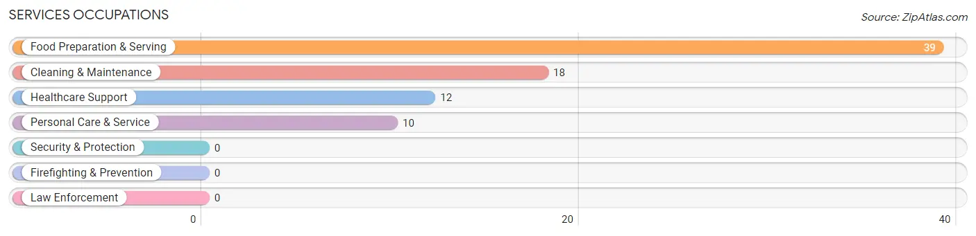 Services Occupations in Auburn