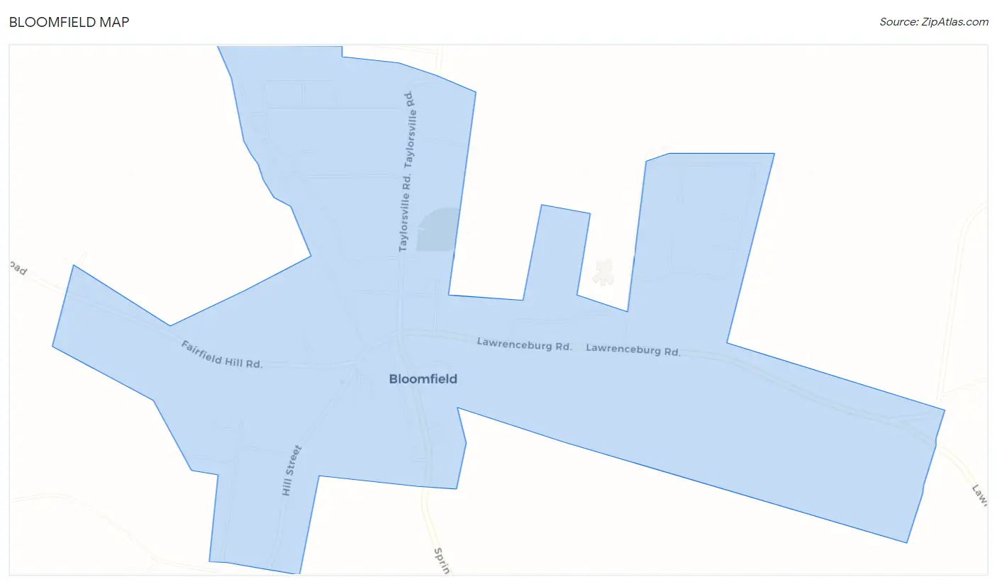 Bloomfield Map