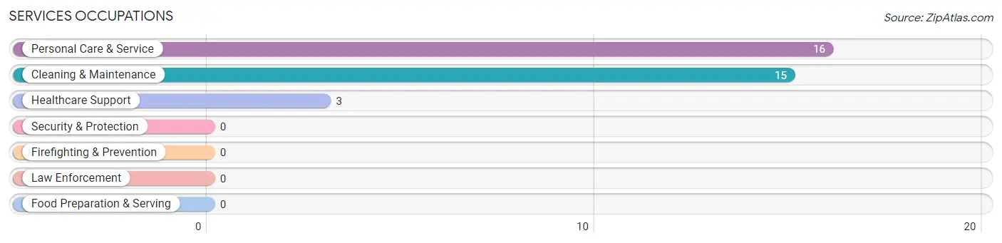 Services Occupations in Booneville