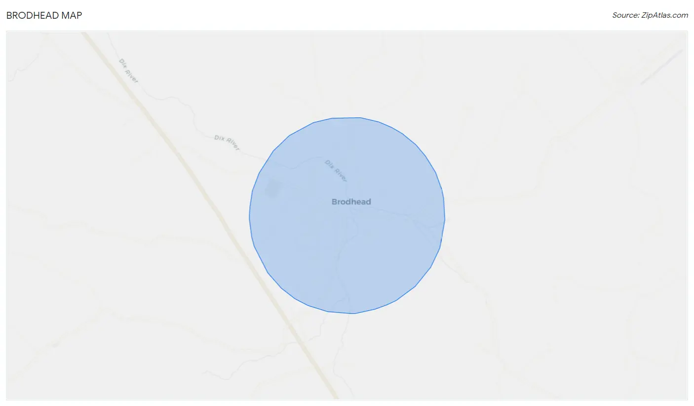 Brodhead Map