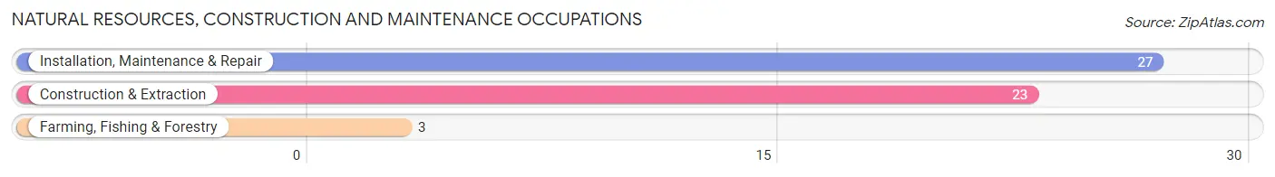 Natural Resources, Construction and Maintenance Occupations in Brodhead