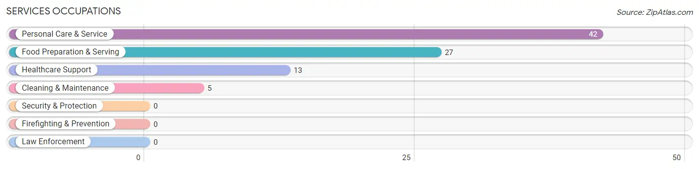 Services Occupations in Brodhead
