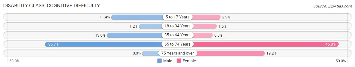 Disability in Brownsville: <span>Cognitive Difficulty</span>