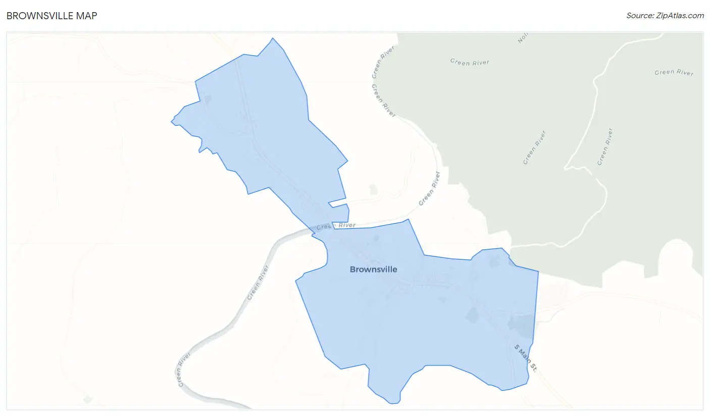 Brownsville Map