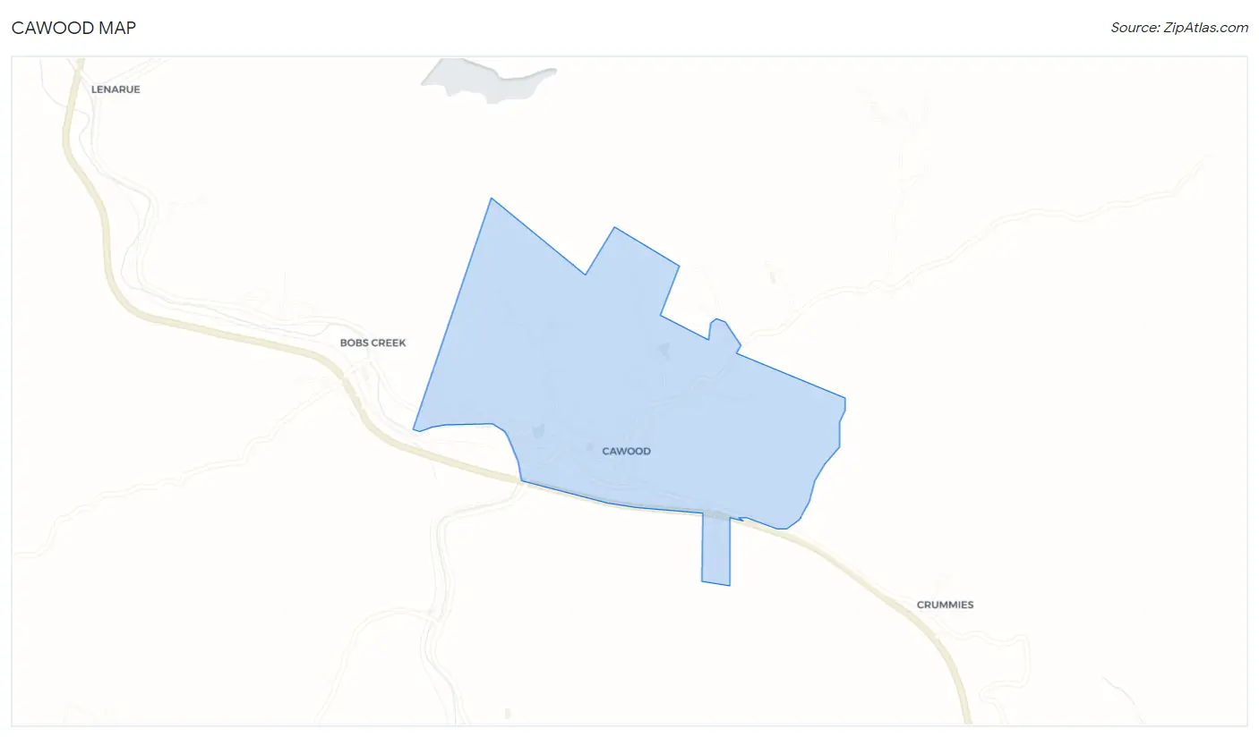 Cawood Map