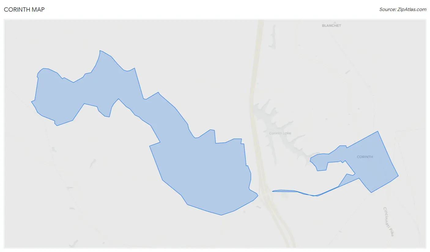 Corinth Map