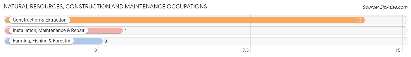 Natural Resources, Construction and Maintenance Occupations in Creekside