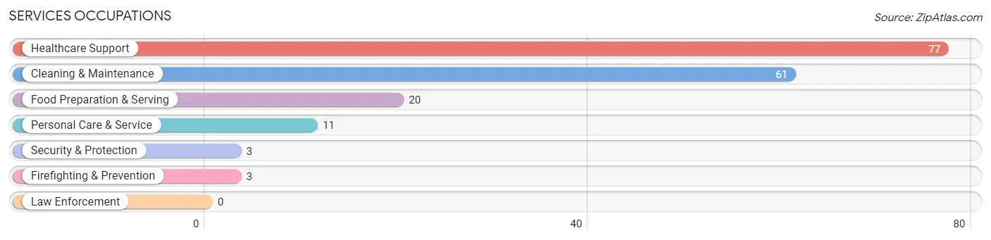Services Occupations in Elkton