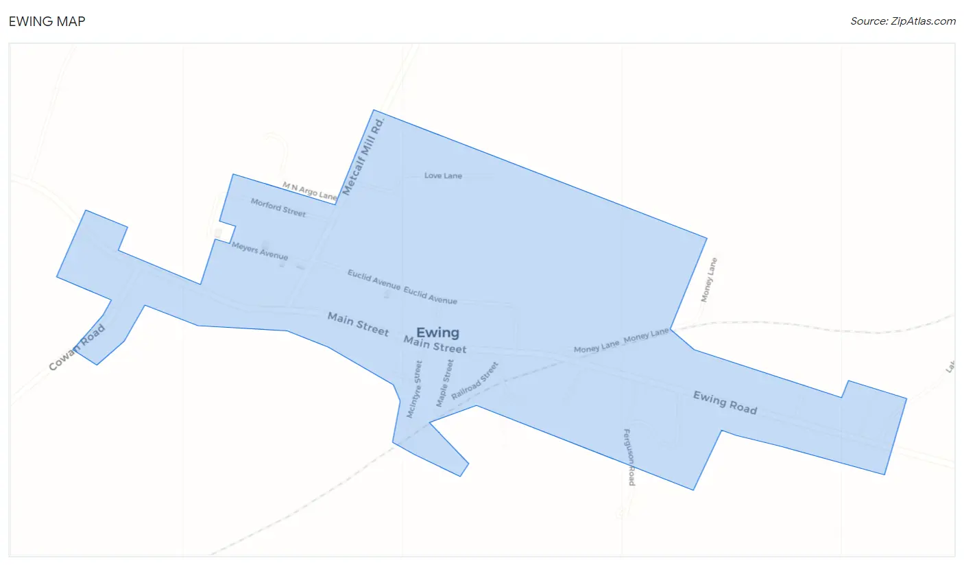 Ewing Map