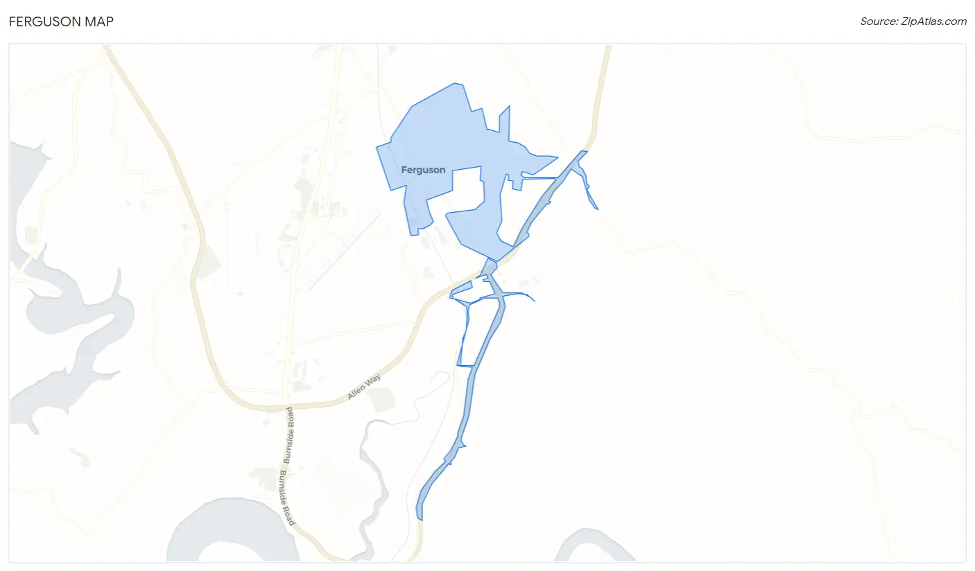 Ferguson Map