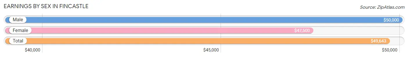 Earnings by Sex in Fincastle