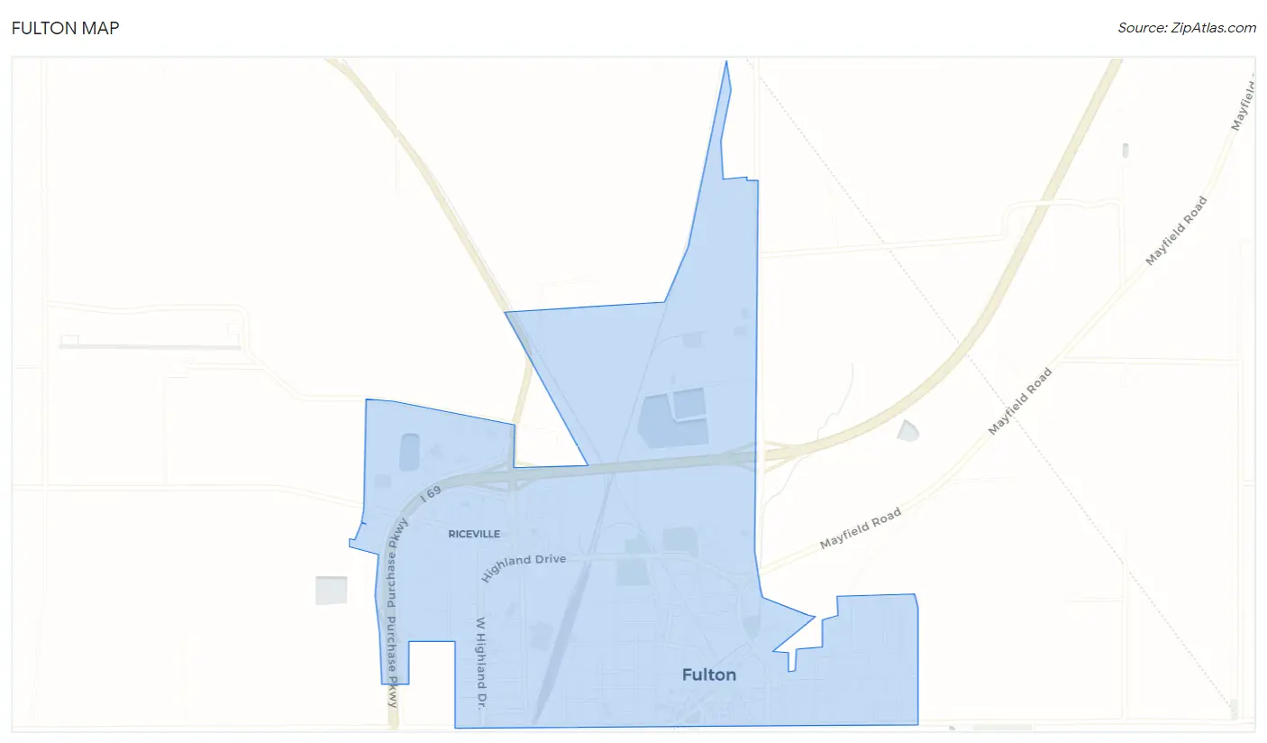 Fulton Map