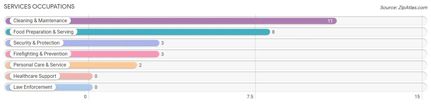 Services Occupations in Glencoe