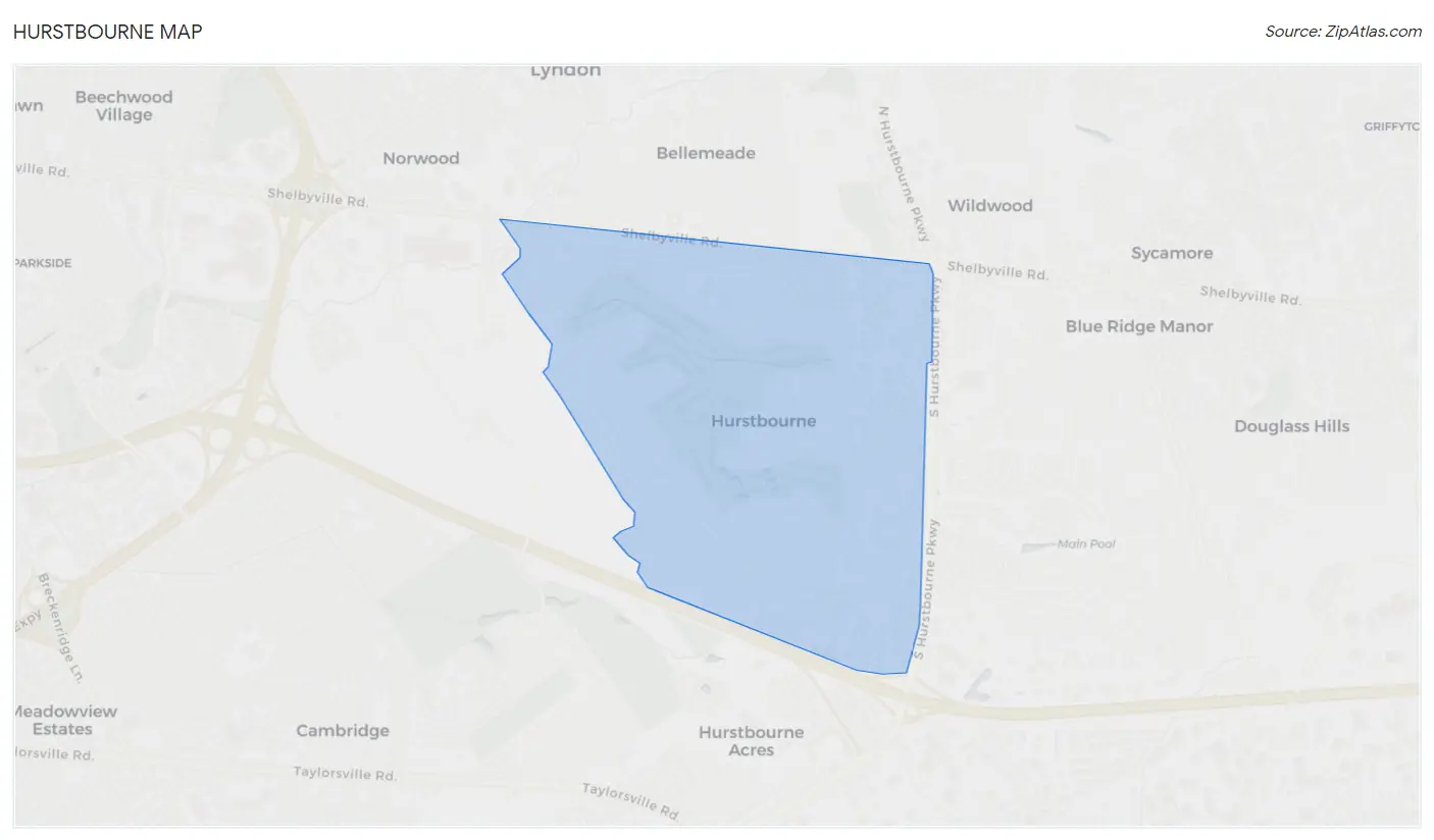 Hurstbourne Map