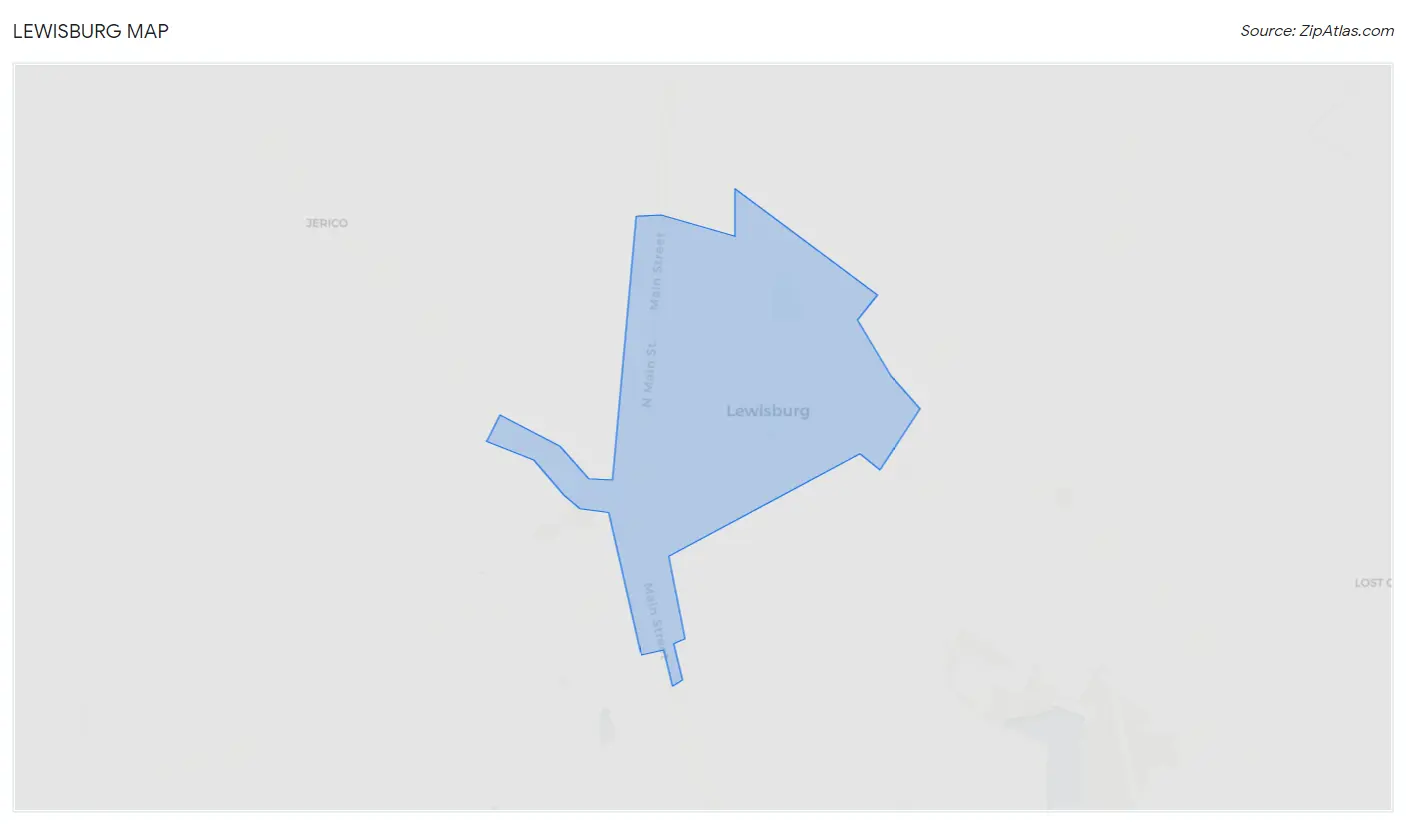 Lewisburg Map