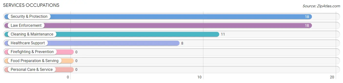 Services Occupations in Magnolia