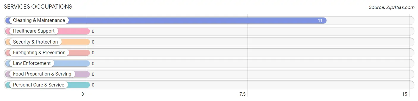Services Occupations in McCarr