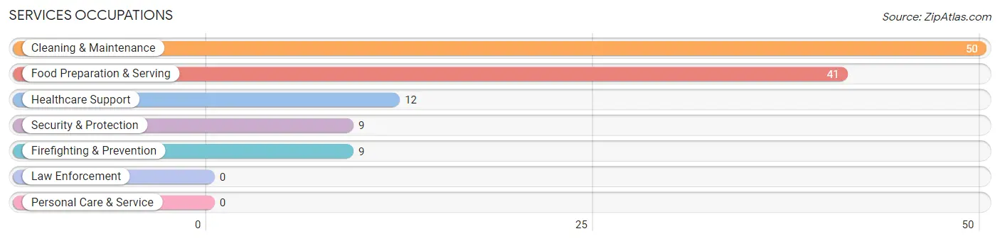 Services Occupations in McKee