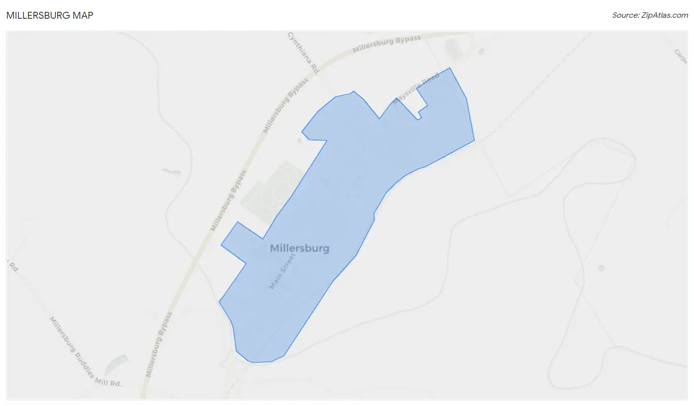 Millersburg Map