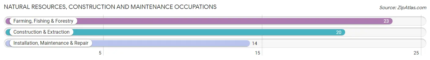 Natural Resources, Construction and Maintenance Occupations in North Middletown