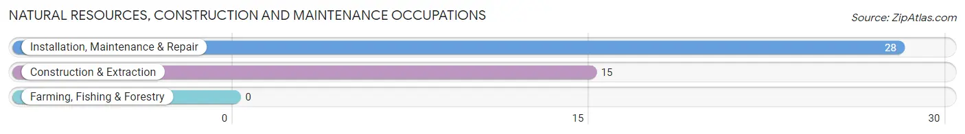 Natural Resources, Construction and Maintenance Occupations in Olive Hill