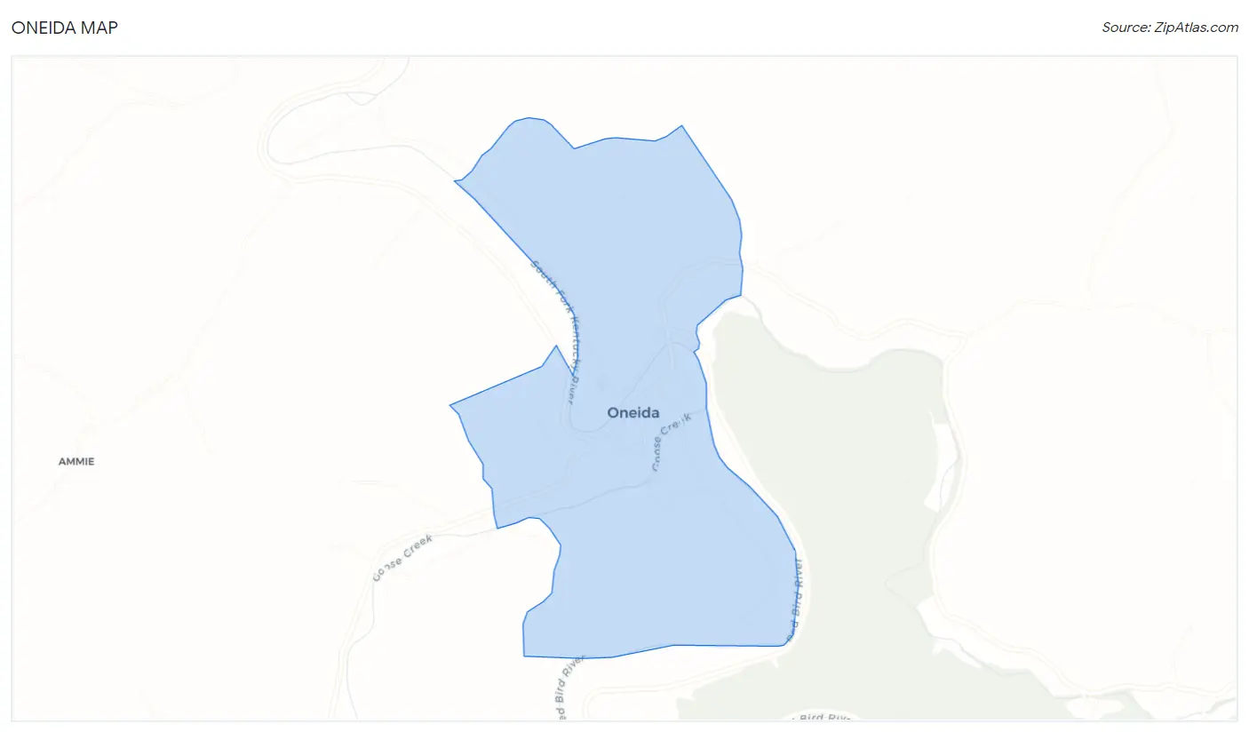 Oneida Map