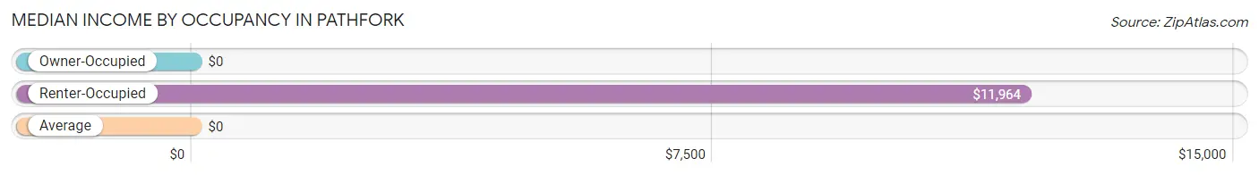 Median Income by Occupancy in Pathfork