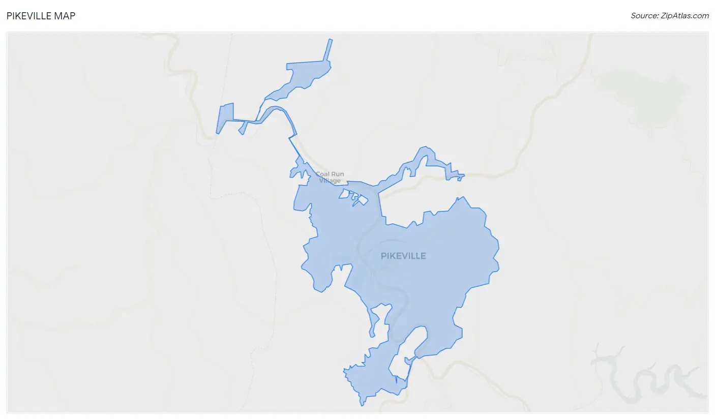 Pikeville Map