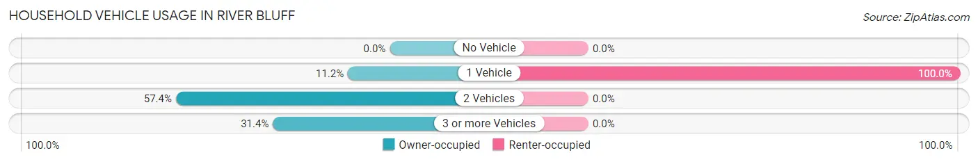 Household Vehicle Usage in River Bluff