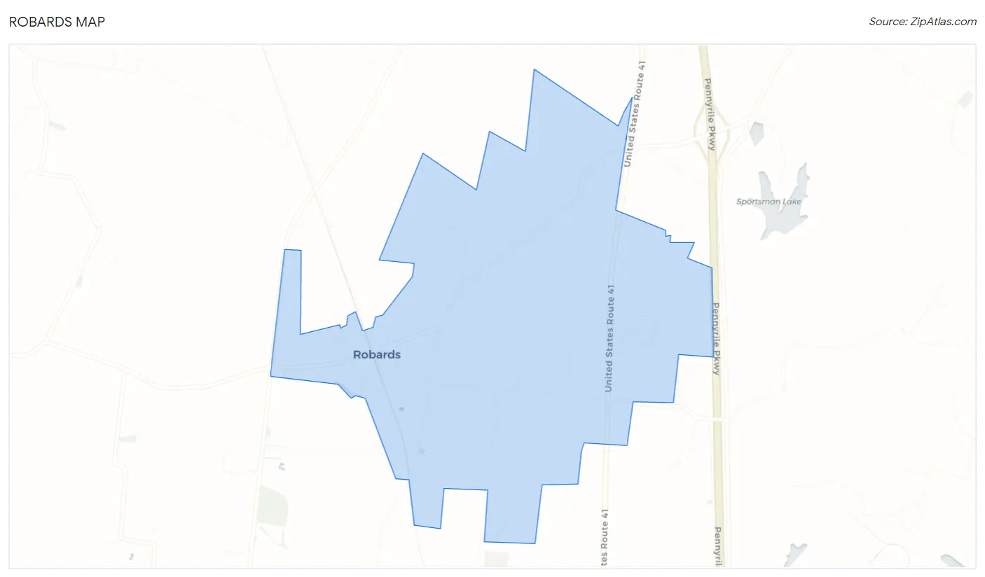 Robards Map