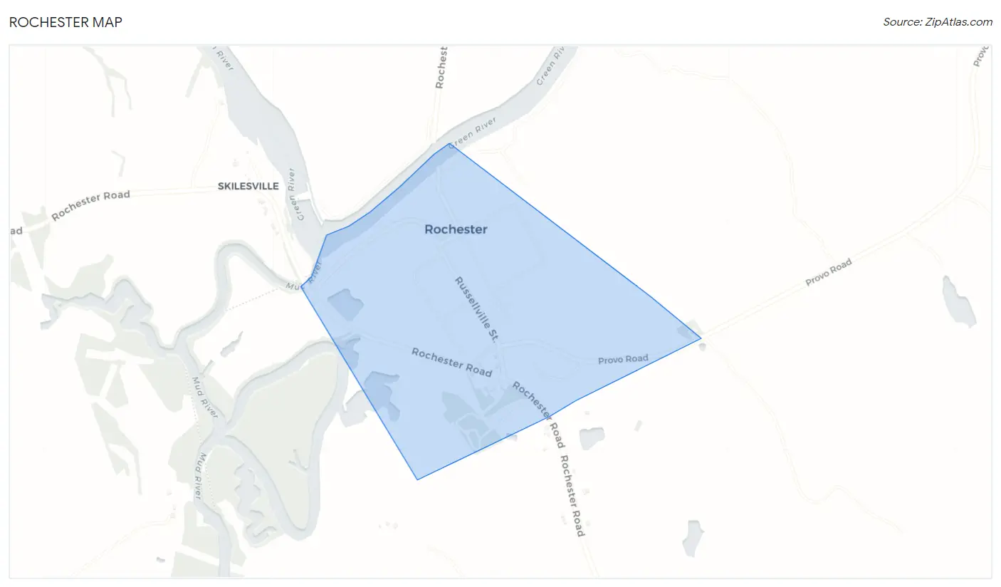 Rochester Map