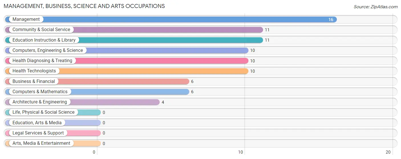 Management, Business, Science and Arts Occupations in Sadieville