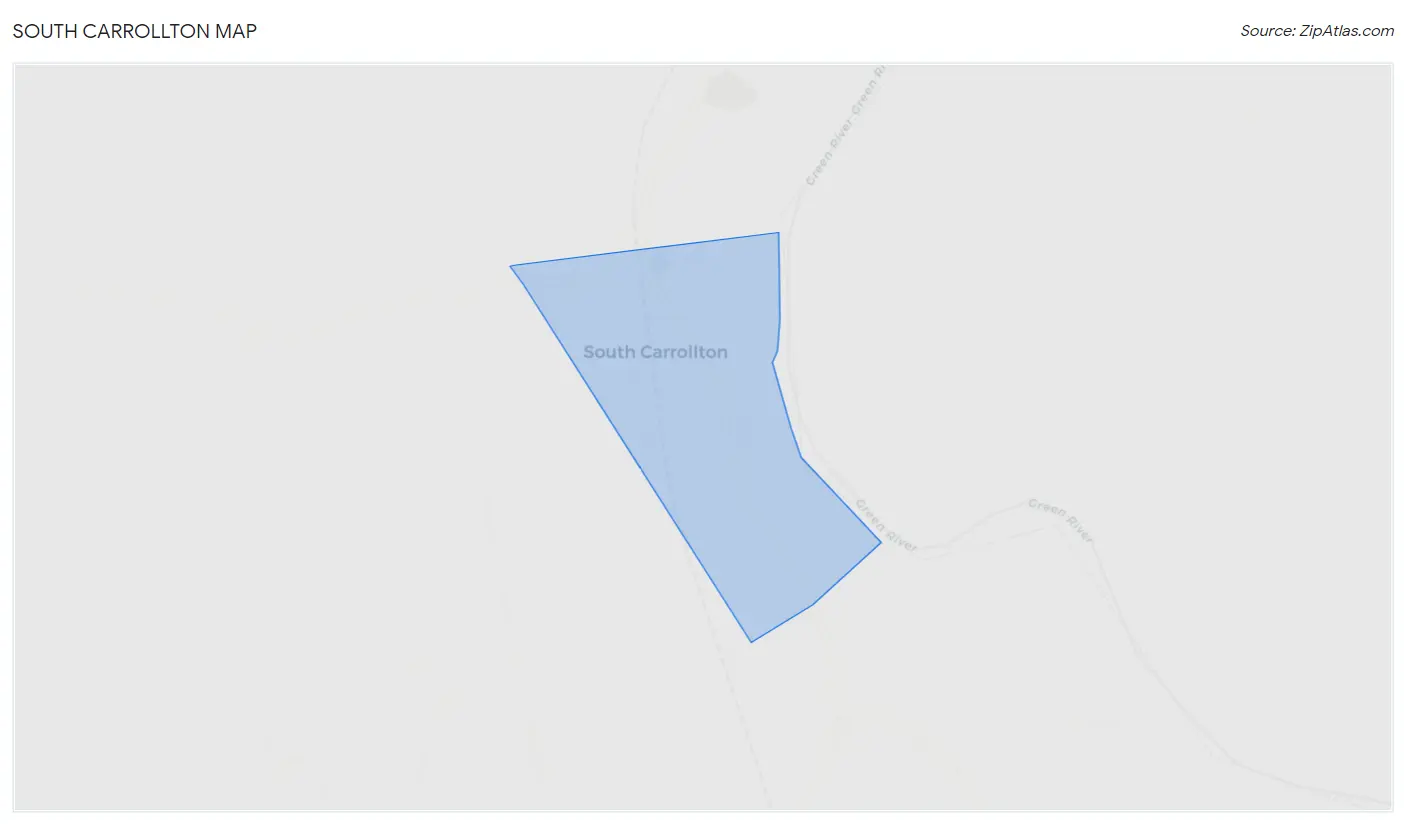 South Carrollton Map