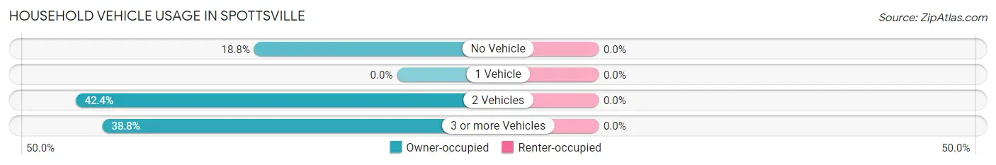 Household Vehicle Usage in Spottsville