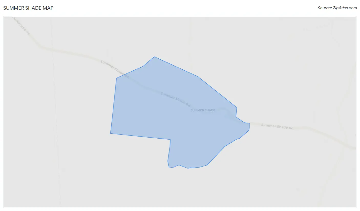 Summer Shade Map
