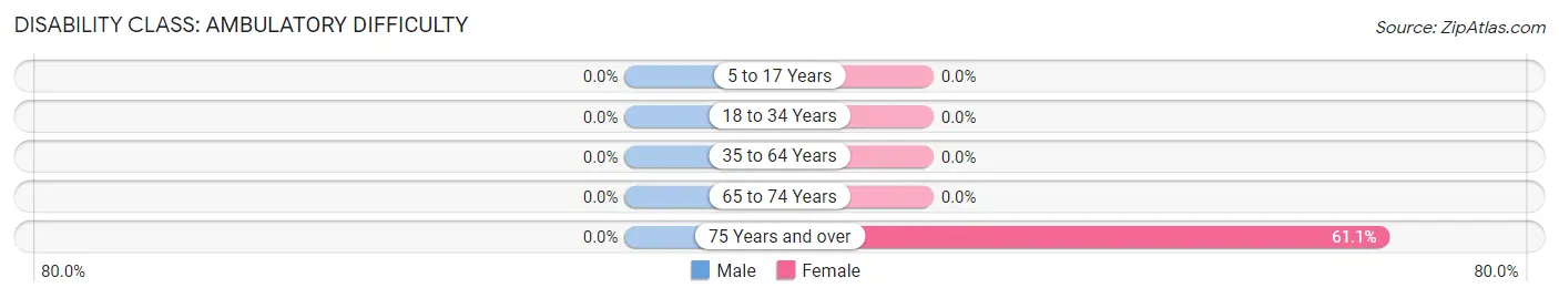 Disability in Summersville: <span>Ambulatory Difficulty</span>
