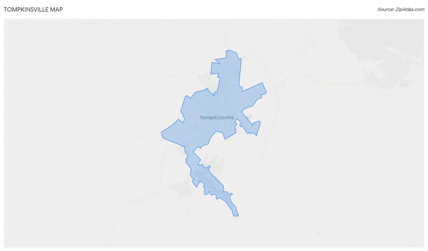 Tompkinsville Map