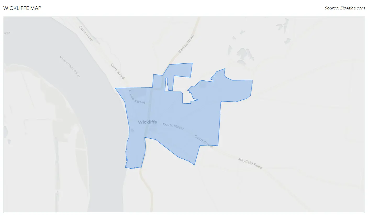 Wickliffe Map