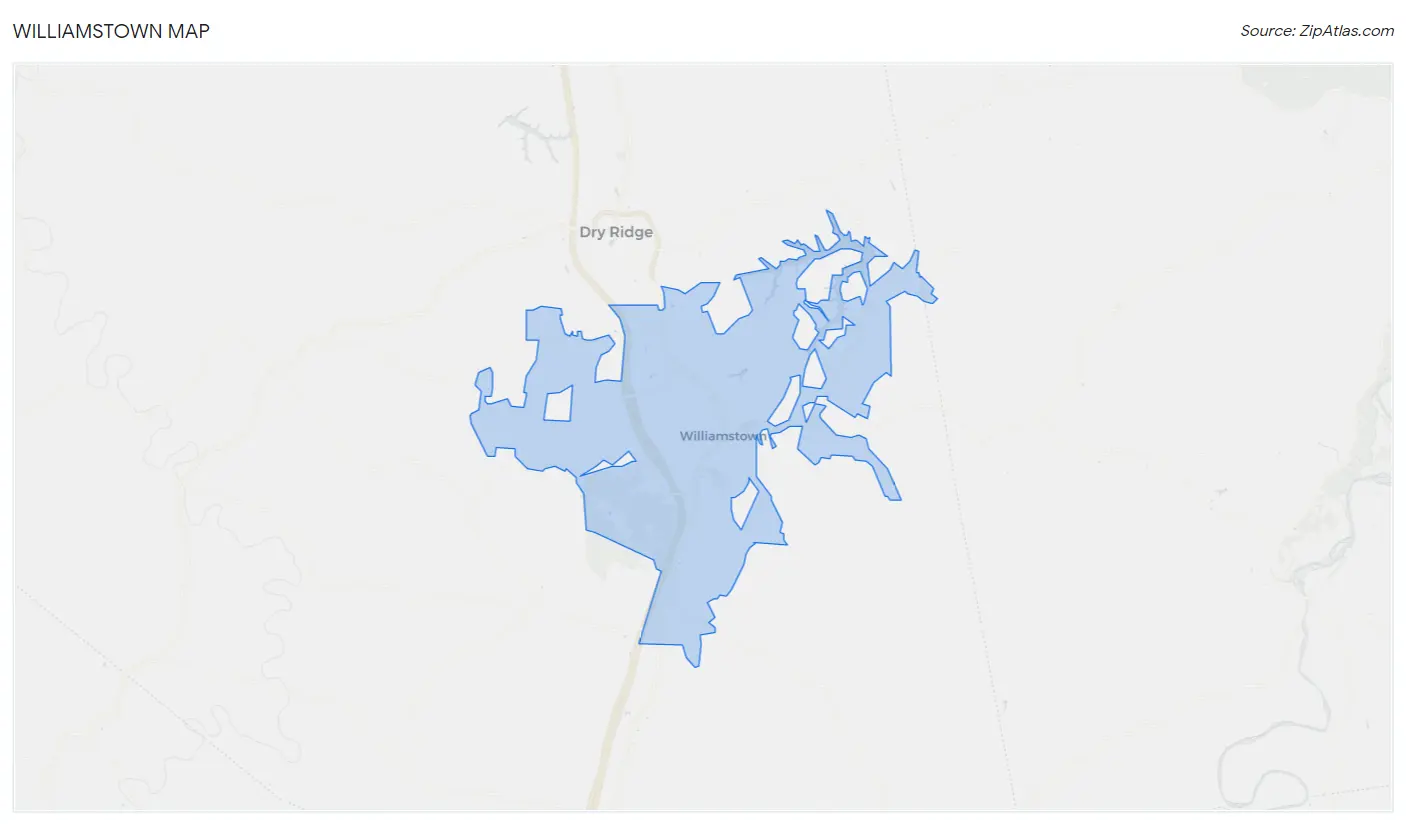 Williamstown Map