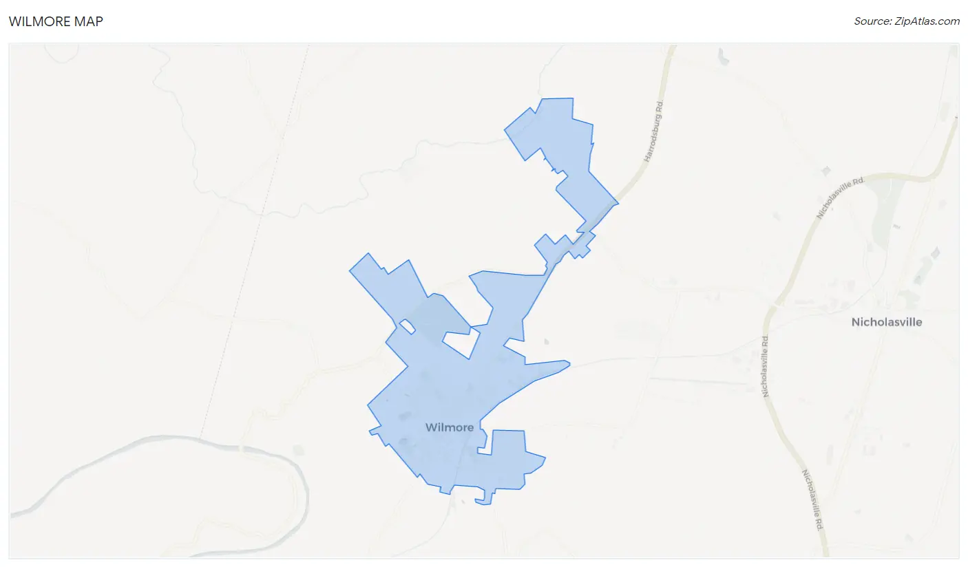 Wilmore Map