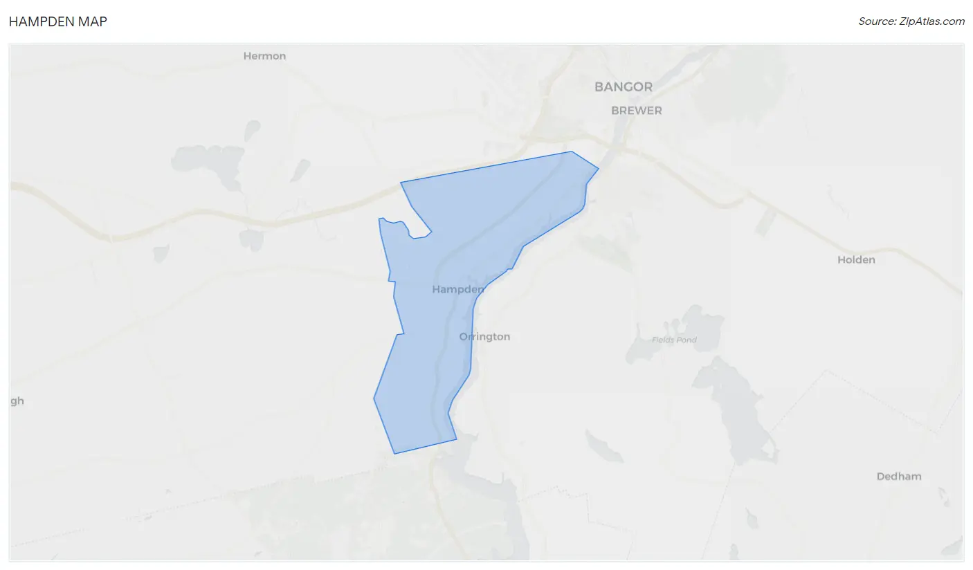 Hampden Map