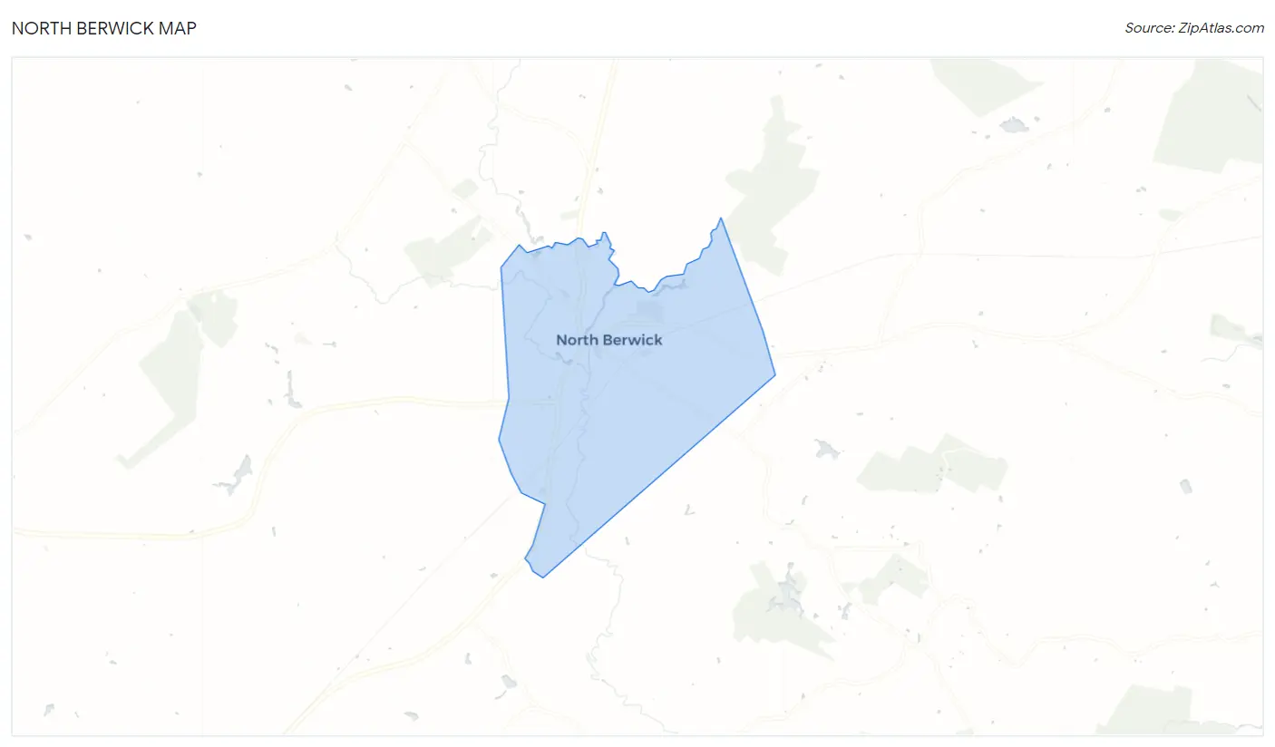 North Berwick Map
