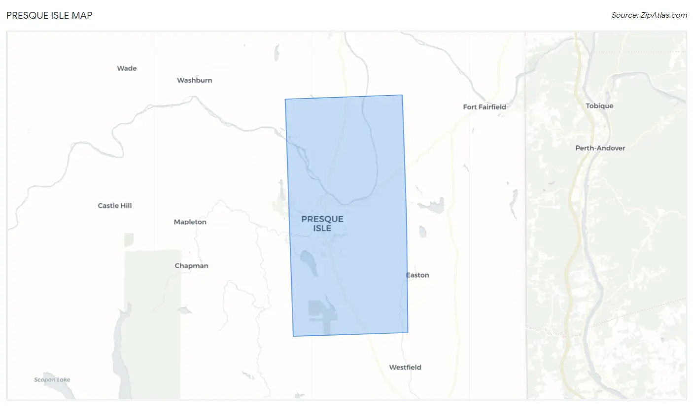 Presque Isle Map